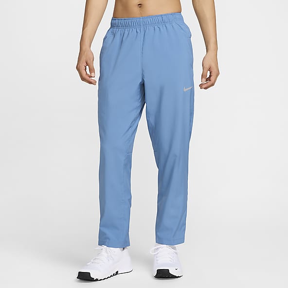 Blue nike tracksuit bottoms new arrivals